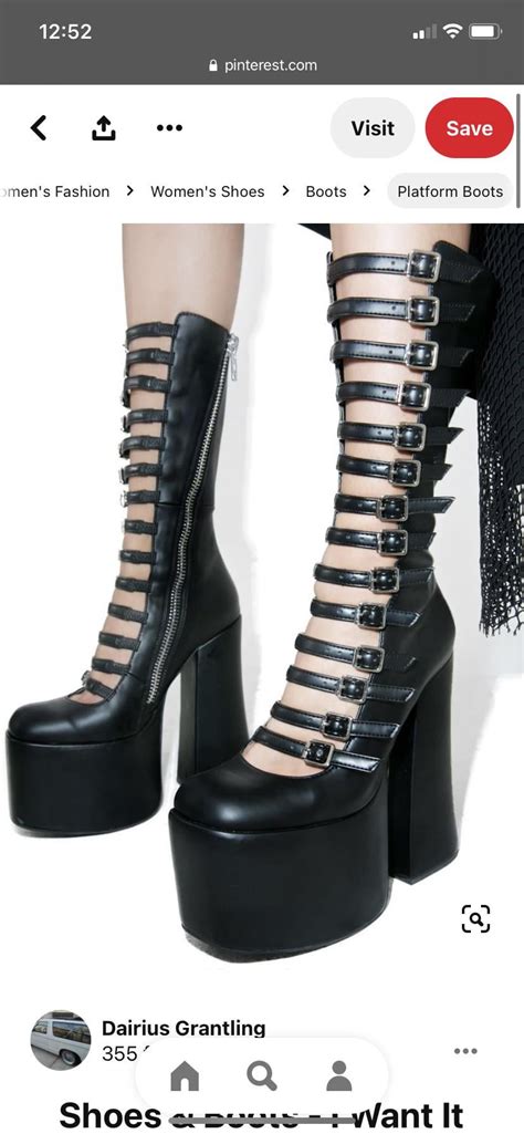 marc jacobs platform boots dupes